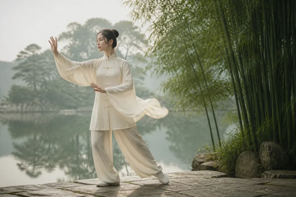 太极拳松沉与自然放松练习